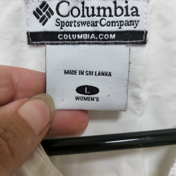 Columbia women's white size Large - Picture 2 of 2